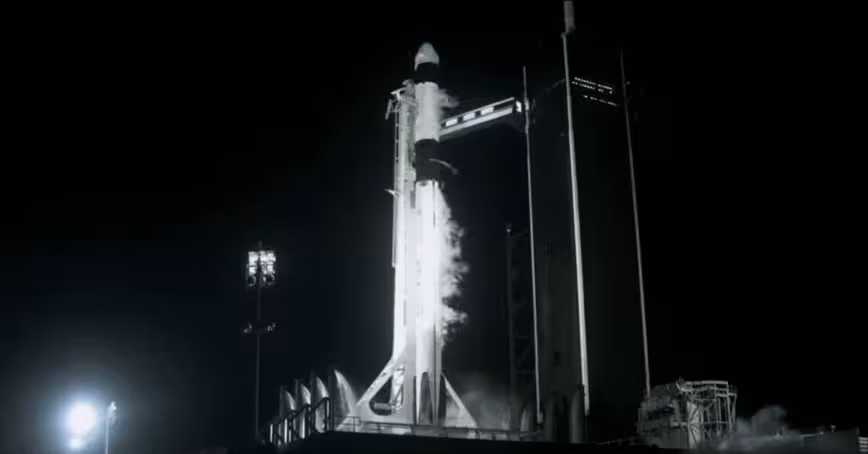 SpaceX just sent astronauts to space on second-hand spacecraft for the first time