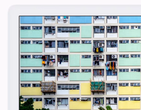 apple new imac bezels close up