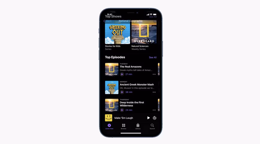 apple podcasts subscriptions app redesign