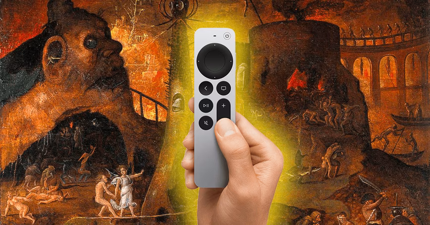 With the new Apple TV remote, the nightmare finally ends