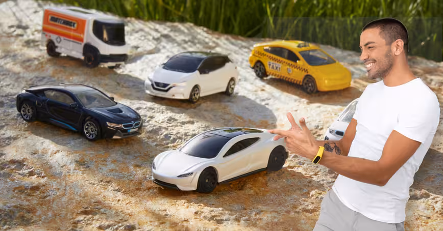 Even toy car maker Matchbox is jumping on the EV trend