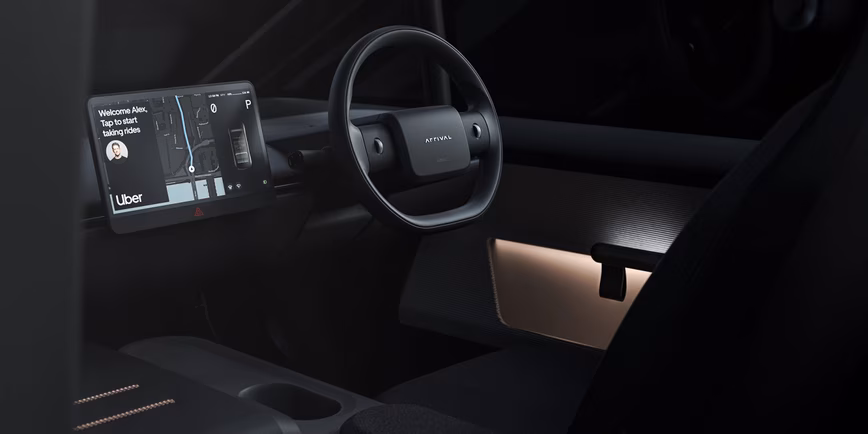 uber, arrival, ev, car,