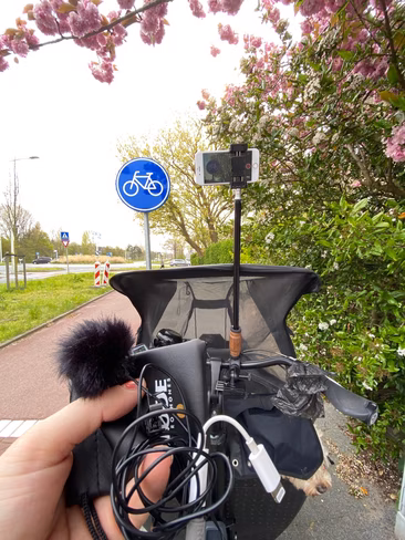 holligan, bbc, news, bike, bakfiets, cargo bike, news, reporter
