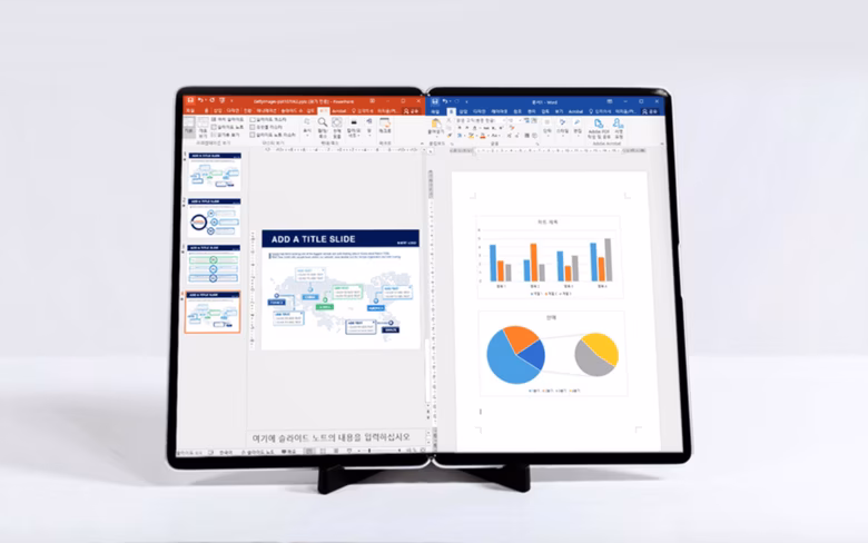 17-inch foldable OLED display