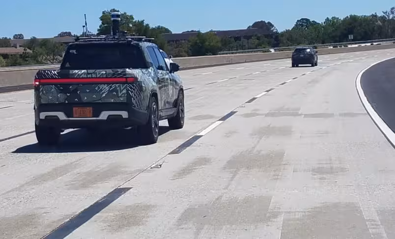 Rivian R1T’s been spotted with a LiDAR rig — is this Driver+ related?