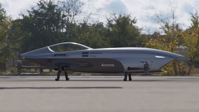 The Airspeeder MK3 has a speed of over 120km/h
