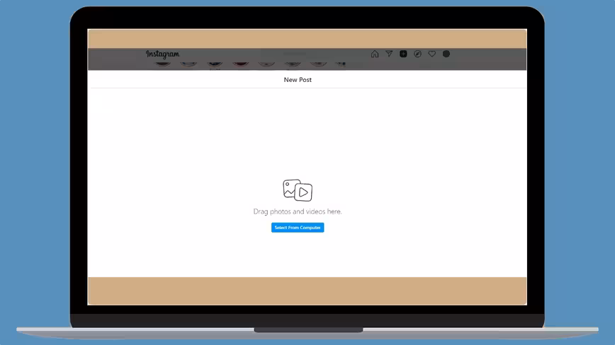Cross your fingers, Instagram is widely testing desktop uploads