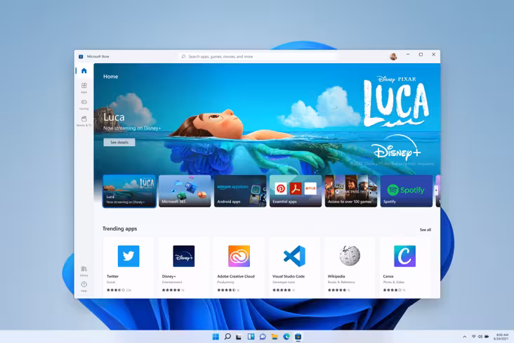 Windows 11's new features