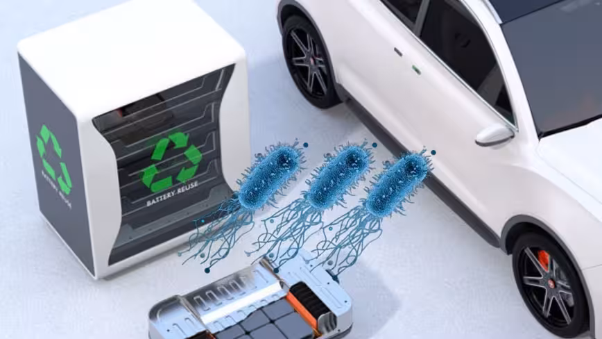 Bacteria – yes, bacteria – could be the key to recycling EV batteries