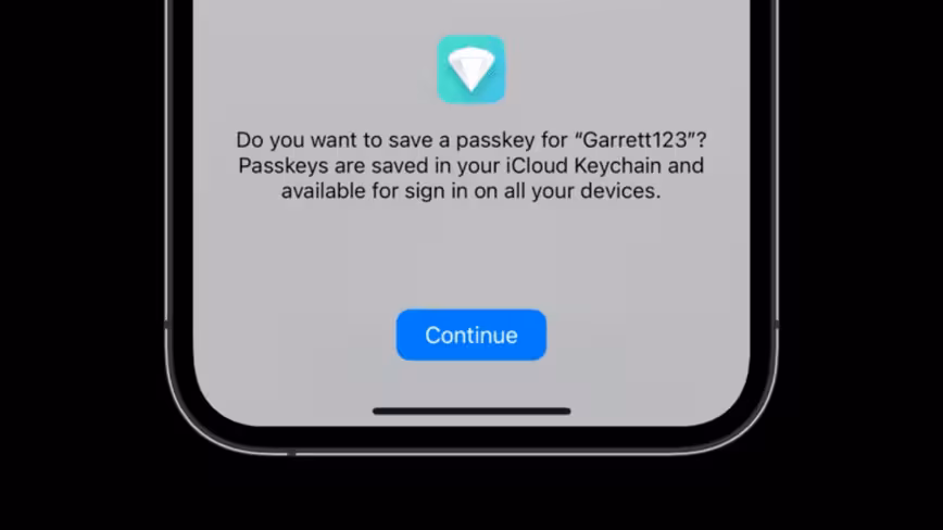 Apple introduces passwordless sign ups with Face ID and Touch ID