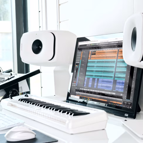Genelec 8341A in horizontal orientation