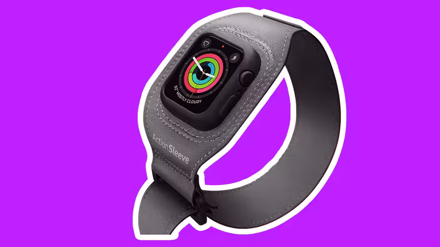 This exercise armband will stop you ruining your fancy Apple Watch straps