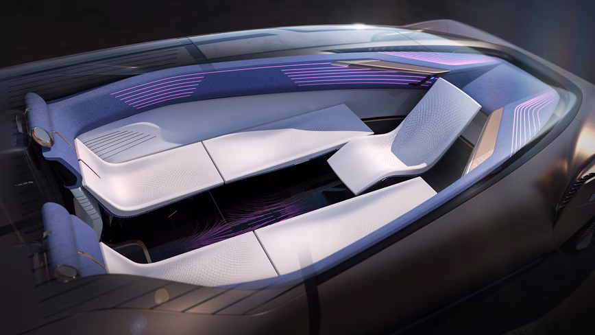 The seats can be turned into benches, so that passengers can sleep.