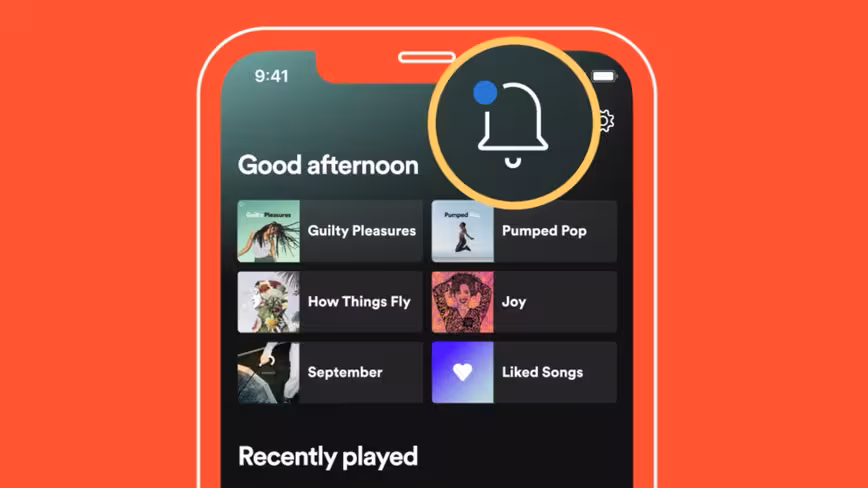 Spotify will now notify you immediately about new releases