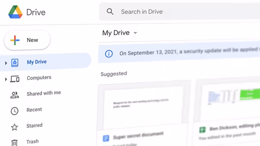 Google Drive gets a security update in September —  here’s what it means for you