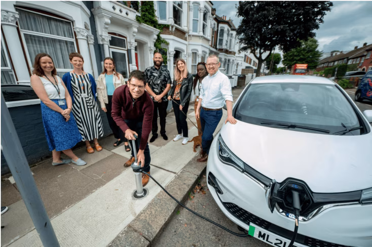 Startup Trojan Energy have designed the unique flat and flush charging system.