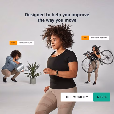 Amazon's new fitness band will show different mobility scores