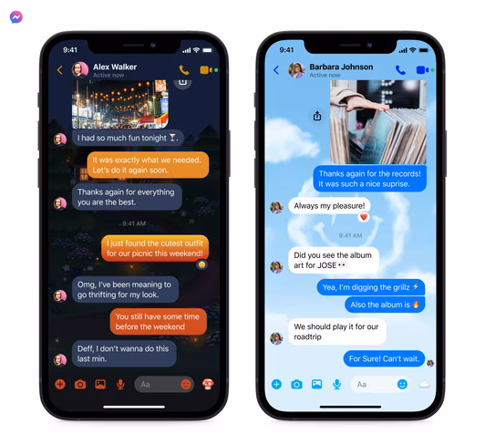 Cottagecore + J Balvin Chat Theme 