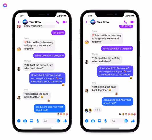Group Typing Indicator in Instagram DM