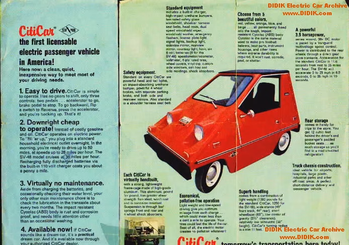 CitiCar EV 1970