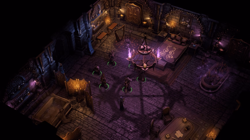 The main gameplay screen
