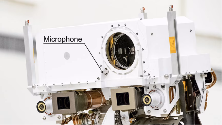 Perseverance's mast microphone complements the SuperCam laser instrument
