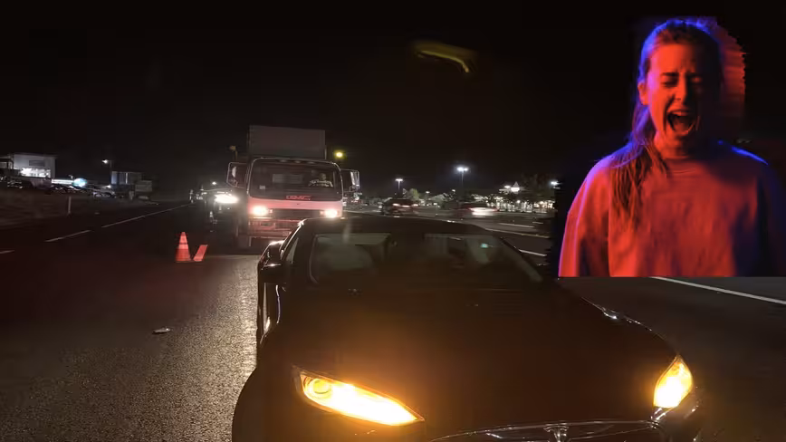 A Tesla’s highway breakdown reveals woes for EV safety
