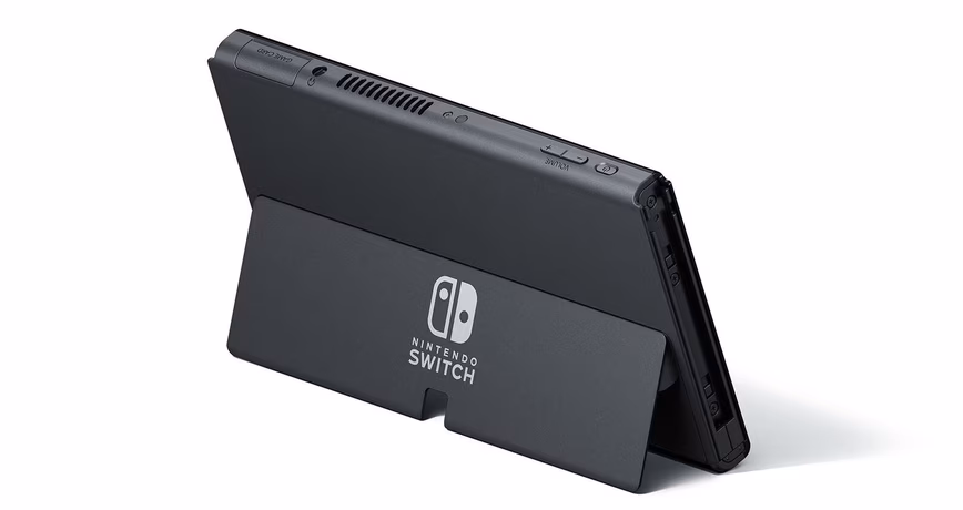 nintendo switch oled kickstand