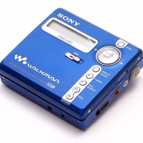 sony minidisc player