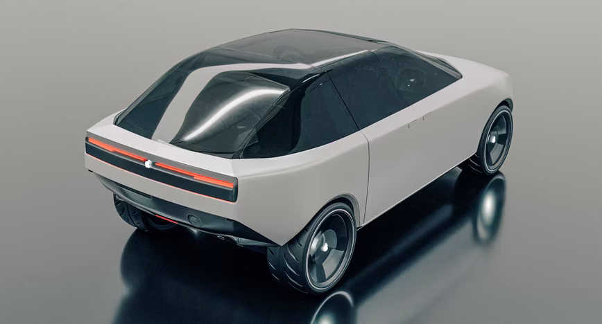 Apple Car rendering 