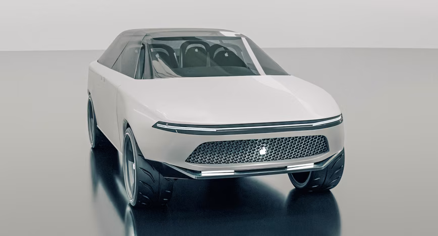 Apple Car rendering 