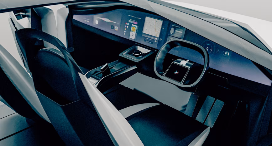 Apple Car rendering 
