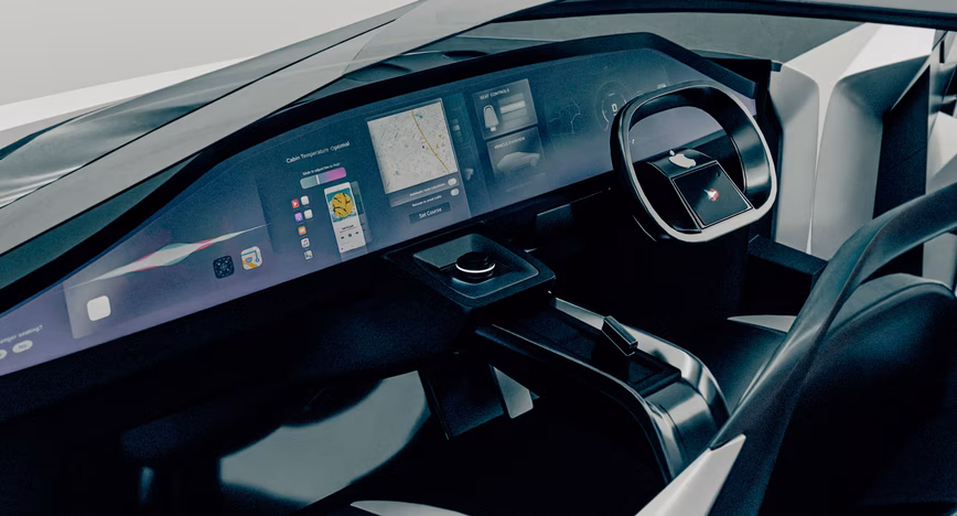 Apple Car rendering 