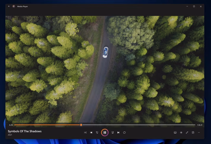 Windows 11 Media Player