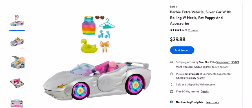 Barbie Extra EV 