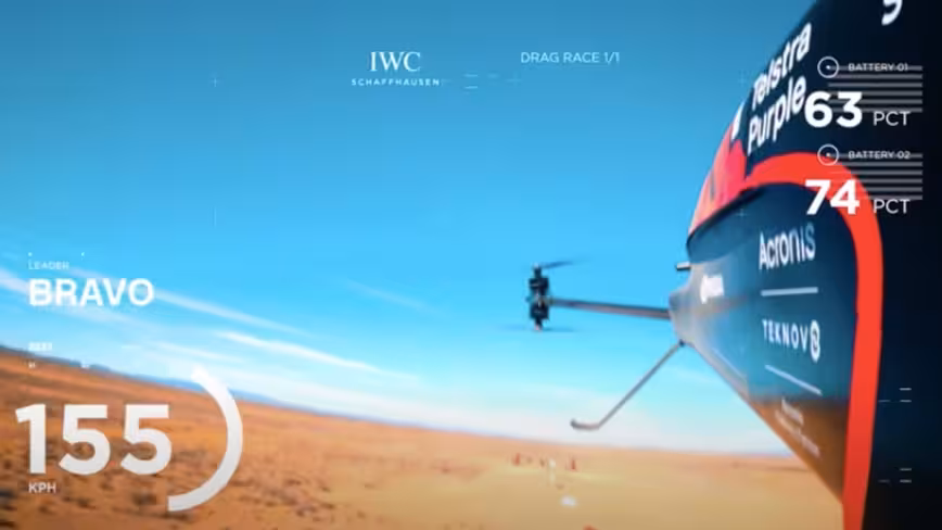 Watch: First-ever drag race between flying cars