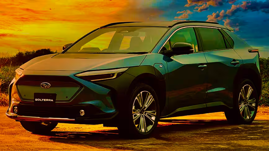 Subaru unveils its first EV a week early and I’m suspicious