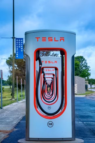 Tesla EV charging stations are called Superchargers