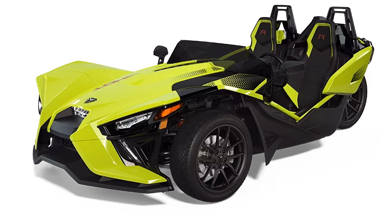 the sporty off road looking slingshot 