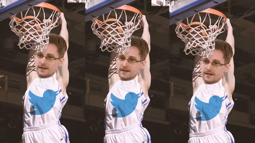 Edward Snowden dunks on Search gurus in hilarious Twitter clapback