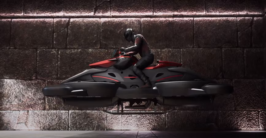 Xturismo flying bike 