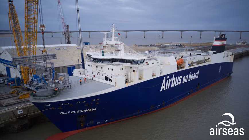 cargo ship testing airseas