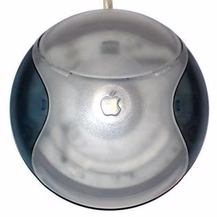 Apple Hockey Puck Mouse