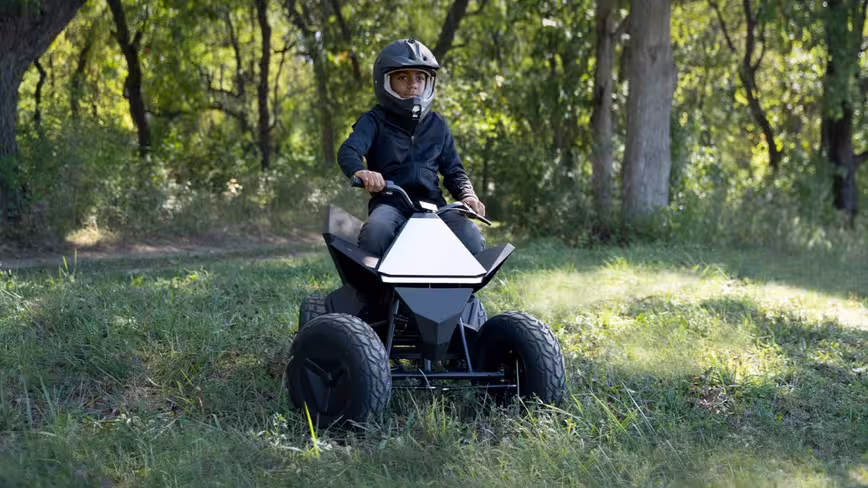 Tesla quietly launches an electric ATV for kids — just in time for the holidays?