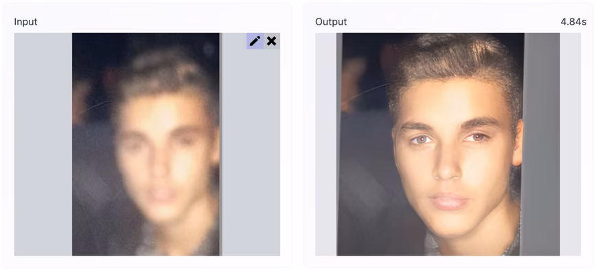 AI Justin Bieber face