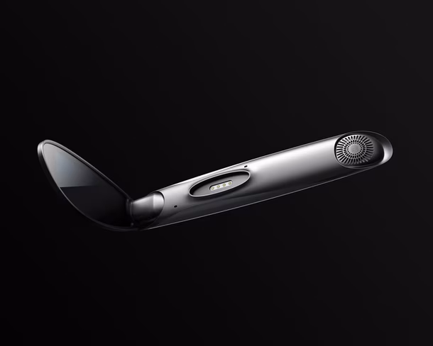 The Oppo Air Glass has two microphones and a speaker