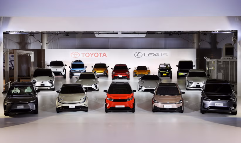 Toyota new EVs
