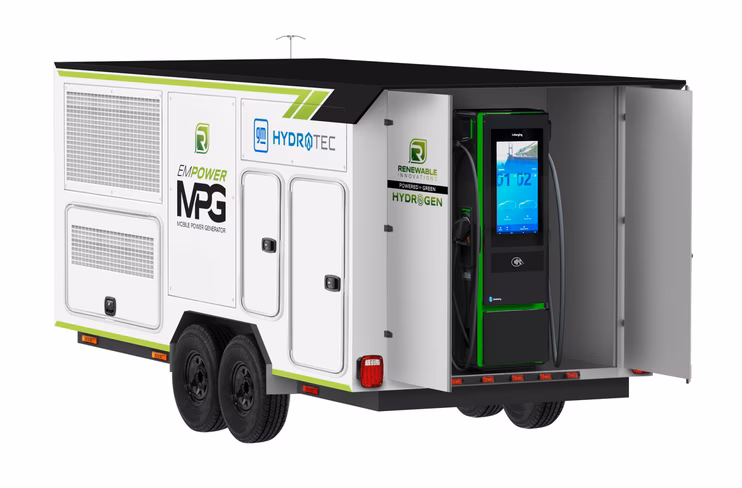 GM hydrotech Mobile Power Generator 