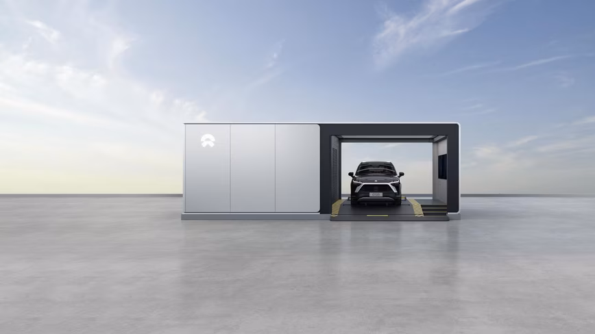 NIO battery swap 