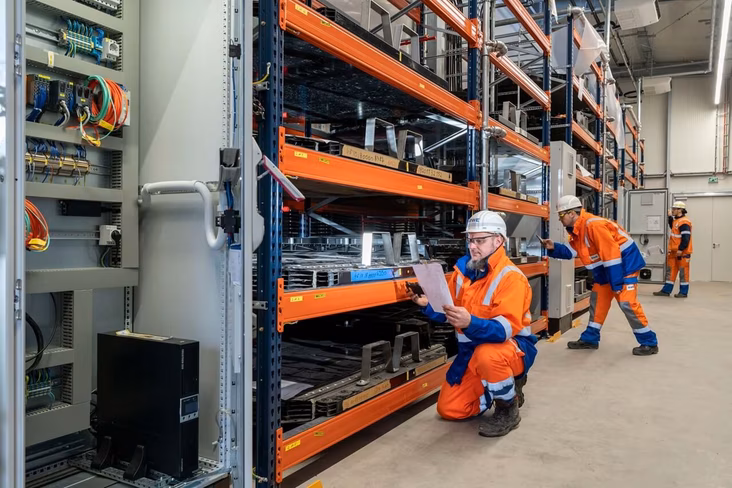 EV batteries reused